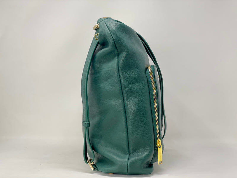 Sac à main en Cuir Transformable Dark Green, Alexandra