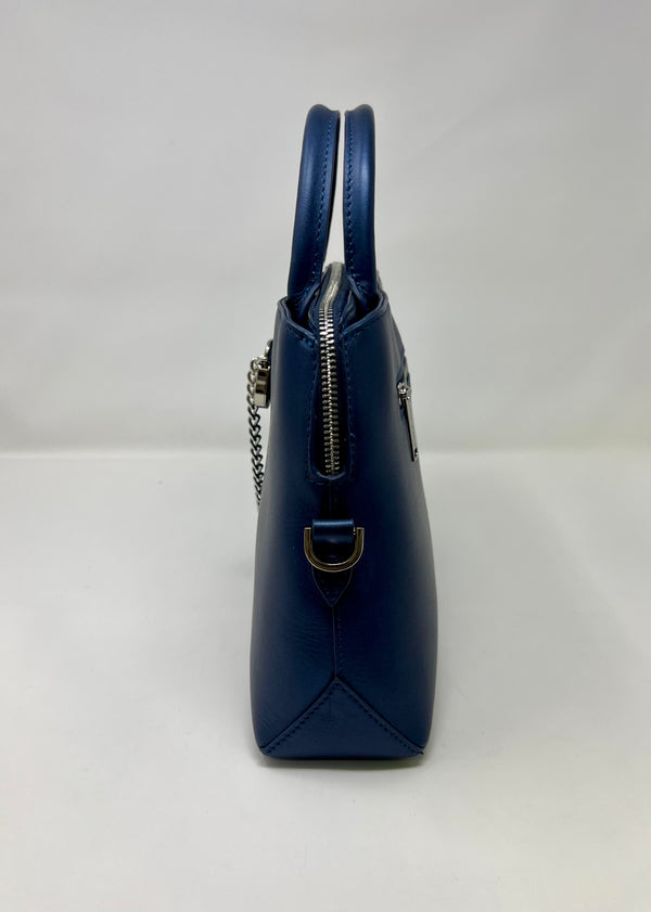 Sac à Main en Cuir Bleu marine, Miranda
