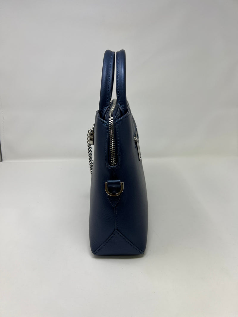 Sac à Main en Cuir Bleu marine, Miranda