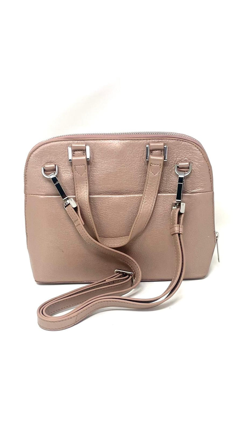 Sac à main en Cuir Platine, Justine