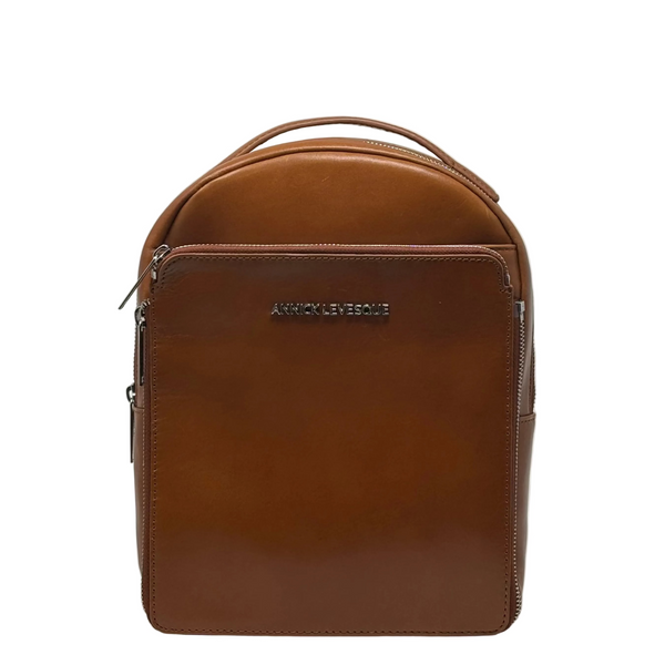 Sac à Dos En Cuir Pour Femme - Marron - Fabriqué En Inde - Neuf Sans étiquette