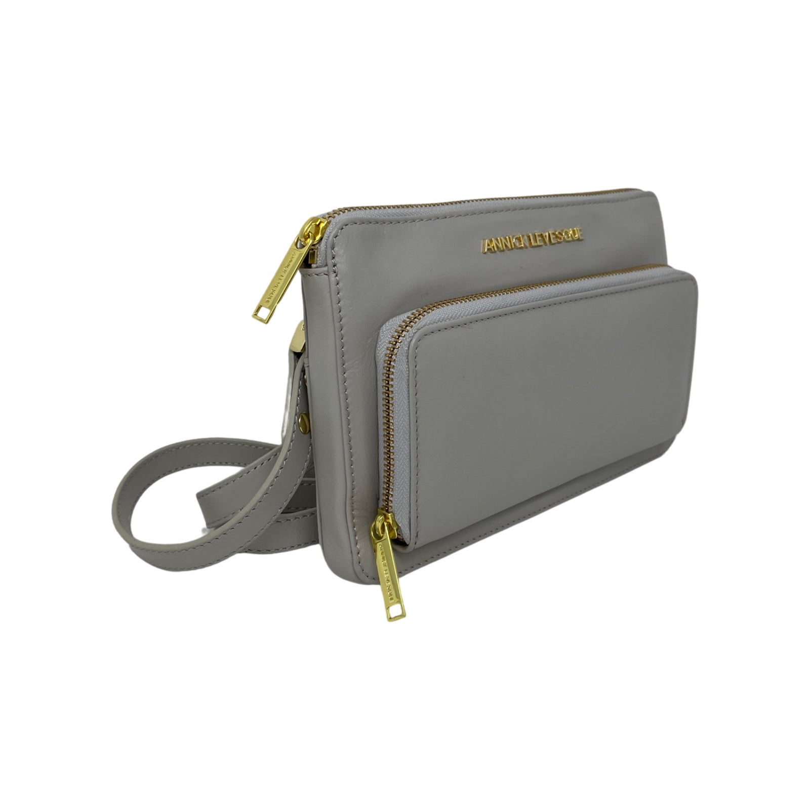 Petit Sac Bandouliere Portefeuille Cuir Perle Carmen