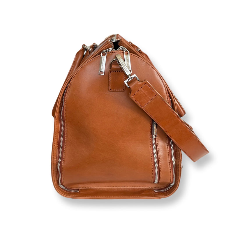 Sac à dos en cuir fauve - sécurisé - femme - B418 Sac à dos en cuir fauve - sécurisé - femme - B418